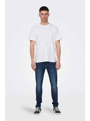 Jack & Jones Only & Sons Onswarp Skınny Db 9096 Dcc Dnm Noos 22029096 Mavi