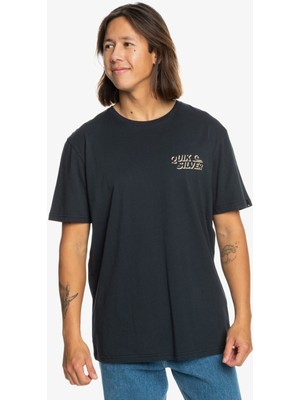 Quiksilver Shadow Knock Erkek T-shirt EQYZT07665-10010 EQYZT07665-10010001