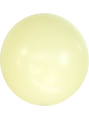 Eğlence Marketi 36 Inç 90 cm Makaron Jumbo Balon Sarı 1 Adet