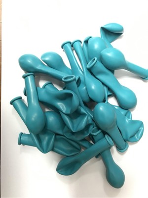 Eğlence Marketi 6 Inç 15 cm Pastel Balon 100 Adet Turkuaz