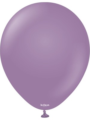 Eğlence Marketi 12 Inç Standart Boy Retro Balon 10 Adet Lavanta