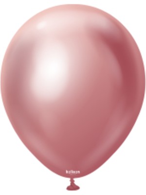 Eğlence Marketi 12'' Mirror Balon Pembe 50’li