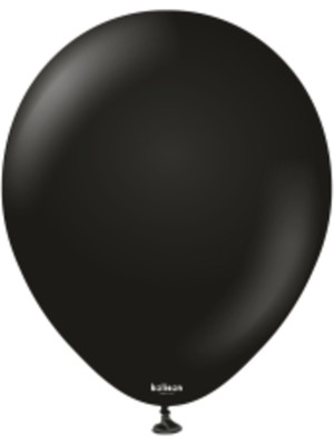 Eğlence Marketi 12'' Standart Balon Siyah 100’LÜ