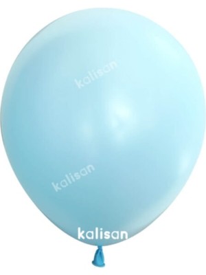 Eğlence Marketi 12 Inç Standart Boy Makaron Balon 10 Adet Mavi