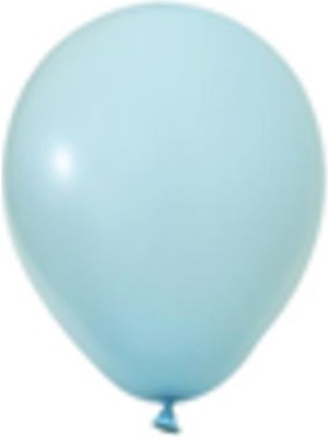 Eğlence Marketi 12 Inç Standart Boy Makaron Balon Mavi 100 Adet