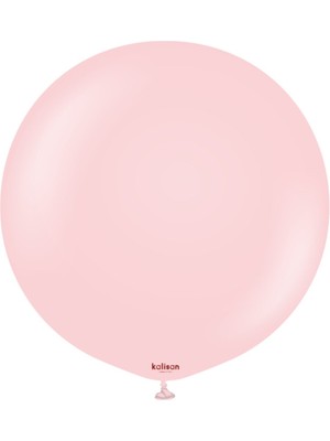 Eğlence Marketi 24 Inç 60 cm Makaron Jumbo Balon Makaron Pembe 1 Adet