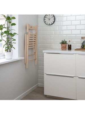 IKEA Frösvı Kayın Katlanır Sandalye 44 CMX51 Cmx 77 cm