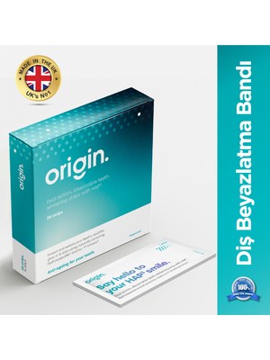 Bsolve Origin Professional Diş Beyazlatma Bantları ( 4 Paket-4 Bant)