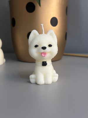 Chemdle Köpek Model Dekoratif Mum