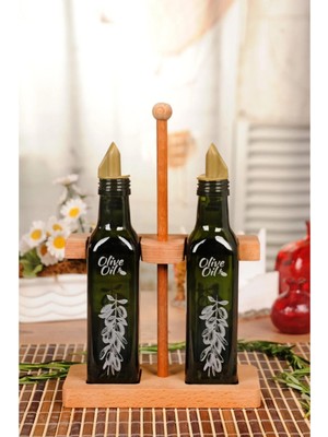 M'art Home Ahşap Standlı Yağlık Sirkelik