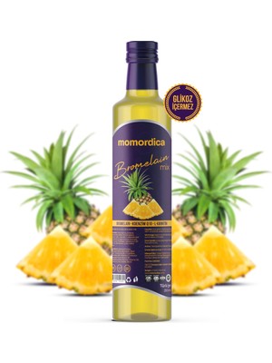 Momordica Bromelain Mix 250 ml - Koenzim Q10 ve L-Karnitin İlaveli