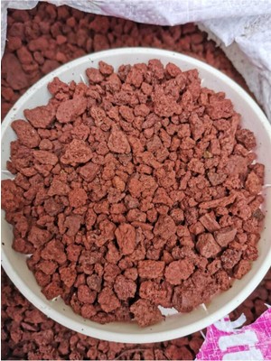 Bi Kaktüs Dünyası Akvaryum Kumu Lav Kırığı ( Bitki Akvaryumu ) Lav Taşı 4 Litre Çürüf Kaktüs Sukulent Dekor 2 Ila 5mm