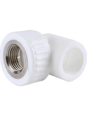 Kalde Pprc Iç Dişli (Dişi)  Plastik Dirsek - Polipropilen Pipe Fittings  - 20-1/2"  - 1 Adet