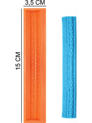 Butedo Bordür Silikon Şeker Hamuru, Sabun, Mum Kalıp