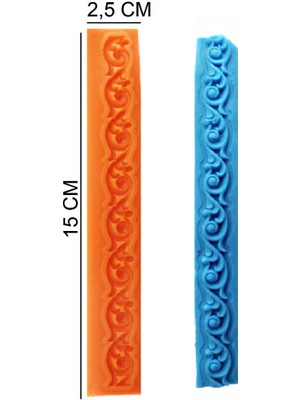Butedo Bordür Silikon Şeker Hamuru, Sabun, Mum Kalıp