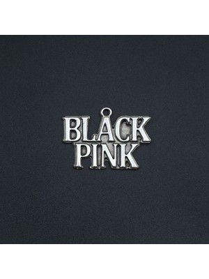 Bu Farklı Black Pink Deri ip Kolye - Gümüş Kaplama - Kadın Erkek Kolye - No:1023