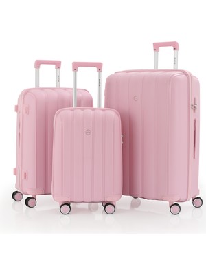 Mçs Üçlü Polipropilen Valiz Seti V305