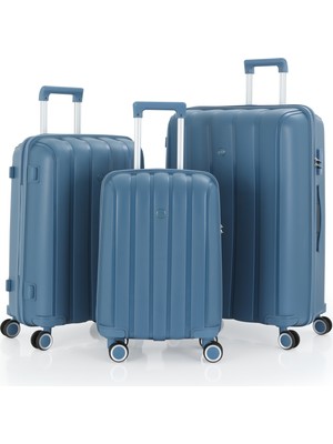 Mçs Üçlü Polipropilen Valiz Seti V305