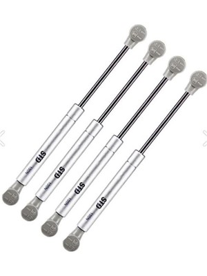 Std Dolap Kapak Pistonu Mutfak Dolabı Kapağı Gazlı Amortisörlü Piston 100N / 25CM (4 Adet)