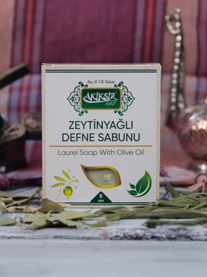 Akiksir Zeytinyağlı Defne Sabunu 6'lı Paket