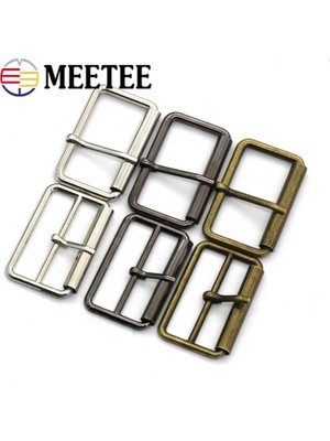 Haicheng Shop Gümüş-2 Tarzı 35 mm 5 Adet mm Metal Kemer Tokası Yüzük Tri-Gilde Pin Tokaları Çanta Sapanlar Için Dikdörtgen Ayarlamak Rulo Toka Dıy Dikmek Aksesuarları (Yurt Dışından)