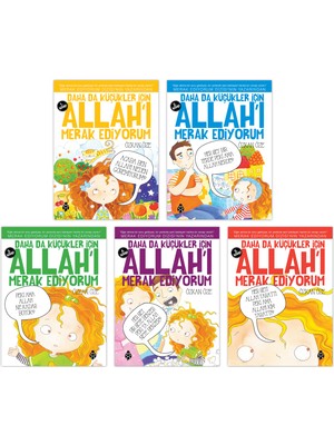 Daha Da Küçükler İçin Allah'ı Merak Ediyorum Seti (5 Kitap) - Özkan Öze
