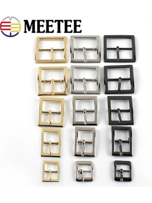 Haicheng Shop Gümüş Tarzı 16MM Meetee mm Metal Kemer Tokası Çanta Askısı Kanca Ayarlamak Dokuma Kaydırıcı Klip Tokaları Dıy Ayakkabı Dekor Düğmesi (Yurt Dışından)