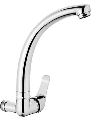 Beyazsu Tek Girişli Soğuk Su Duvardan Batarya