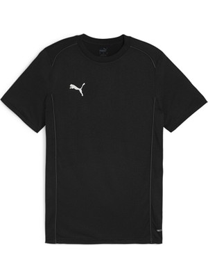 Puma Teamfinal Casuals Tee Erkek Futbol Tişörtü 65854403 Siyah