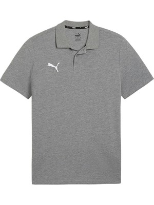 Puma Teamgoal Casuals Polo Erkek Futbol Antrenman Polo Tişörtü 65860533 Gri