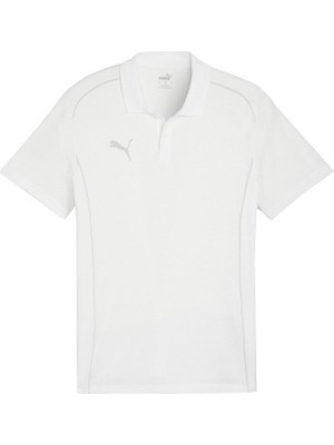 Puma Teamfinal Casuals Polo Erkek Futbol Antrenman Polo Tişörtü 65853504 Beyaz