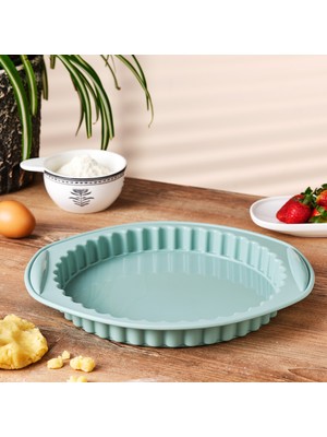 Emsan Silikon Tart Kalıbı Yeşil