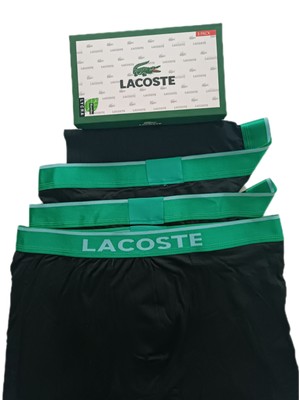 Turkuaz Bambu 3’lü Lacoste Erkek Boxer