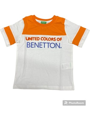 Benetton Erkek Çocuk Tişört BNT-B21355-002