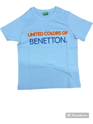 Benetton Erkek Çocuk Tişört BNT-B21361-003