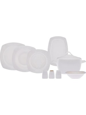 Emsan Yeni Begonya Hs Bone 60 Parça Yemek Takımı