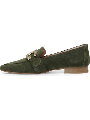 Nine West Bely 4fx Haki Kadın Loafer