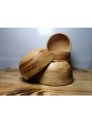 Köydeki Adam Ahşap Kase