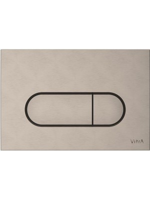 VitrA Root Round Kumanda Paneli Fırçalı Nikel 740-2295