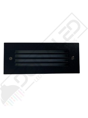 Dora Led  Koridor Merdiven Dikdörtgen Spot  Aydınlatma Günışığı 3W 17x6 CM HELIOS-91-2533