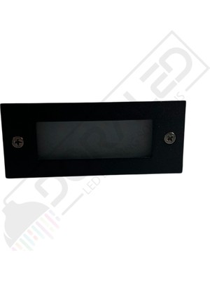Dora Led  Dikdörtgen Spot Merdiven Koridor Aydınlatma Günışığı 2,5W 11x5,3 Cm HELIOS-91-2502