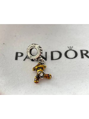 Alessa Beauty Winnie The Pooh Sallantılı Tigger Gümüş Charm