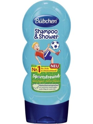 Bübchen Çocuk Şampuan ve Duş Jeli Sport 230 ml