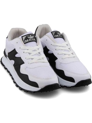 Tarzbu Mega Rahat Iç Taban Fileli Dış Yüzey Bağcıklı Günlük Ayakkabı Sneakers