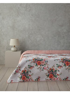 English Home Classic Beauty Tek Kişilik Çok Amaçlı Örtü Turuncu