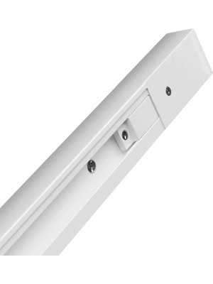 AC Aydınlatma 1 M Beyaz Ray Kanalı ( Plastik )