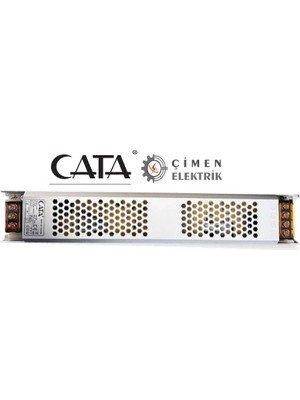 Cata 10 Adet Cata Ct 2677 21A Şerit LED Trafosu Fansız Süper Silim 252W