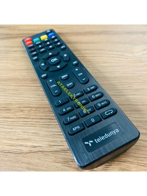 Ata Elektronik Orjinal Kablo Tv Teledünya Kablolu  Tv Neta Hd 9000 Kumandası HD9000 Orijinal Ürün Görsel Aynı