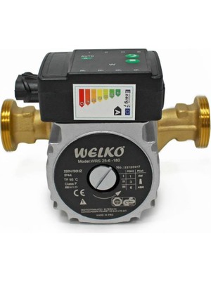 Welko Wrs 25-6 180 mm Frekans Konvertörlü Bronz Resirkülasyon Pompası 6 Mss 3,6 M3/h