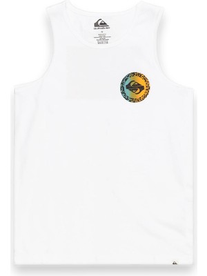 Quiksilver Long Fade Yth Tank Erkek Çocuk Beyaz Tişört
